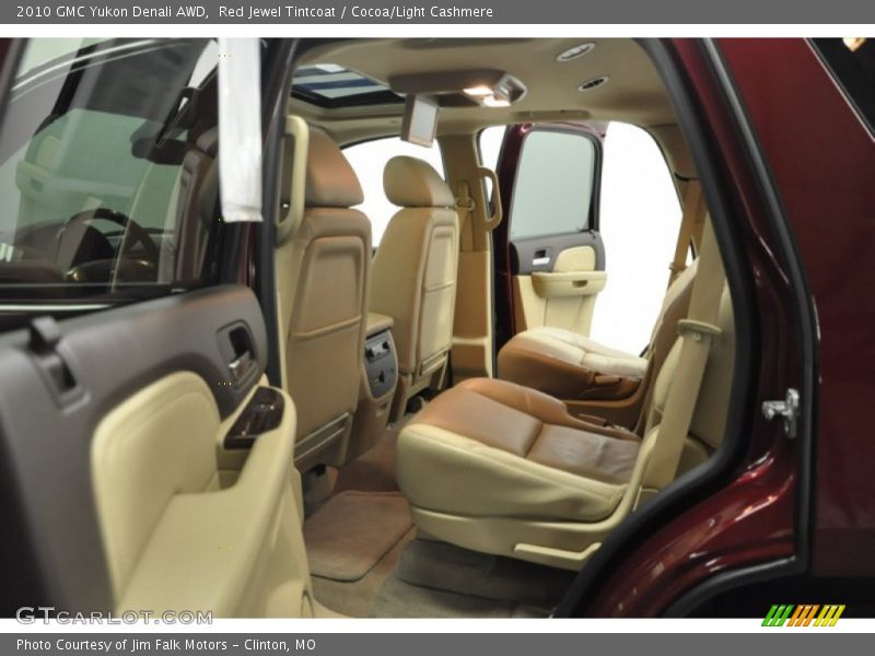 Red Jewel Tintcoat / Cocoa/Light Cashmere 2010 GMC Yukon Denali AWD