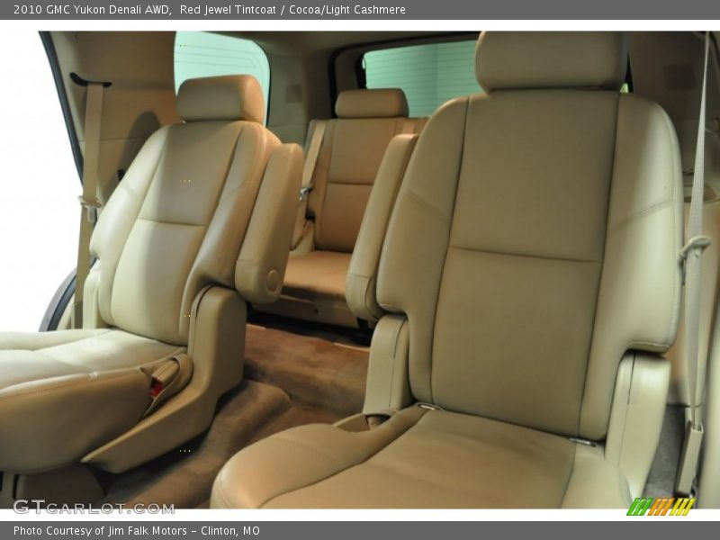 Red Jewel Tintcoat / Cocoa/Light Cashmere 2010 GMC Yukon Denali AWD