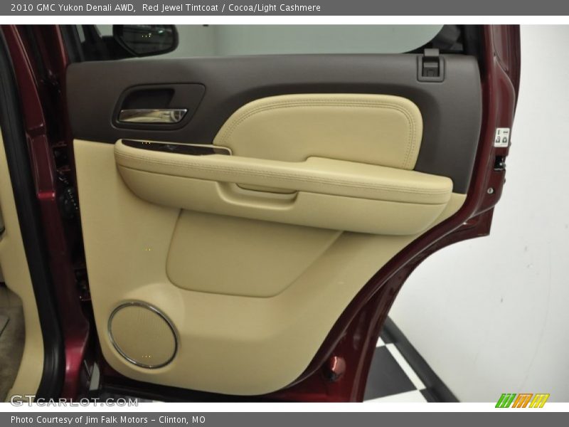 Red Jewel Tintcoat / Cocoa/Light Cashmere 2010 GMC Yukon Denali AWD