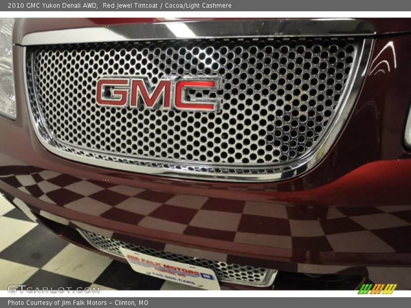Red Jewel Tintcoat / Cocoa/Light Cashmere 2010 GMC Yukon Denali AWD