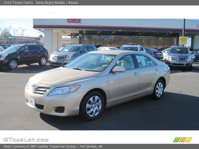 Sandy Beach Metallic / Bisque 2010 Toyota Camry