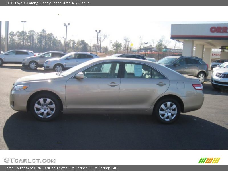 Sandy Beach Metallic / Bisque 2010 Toyota Camry