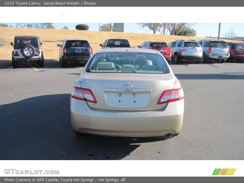 Sandy Beach Metallic / Bisque 2010 Toyota Camry