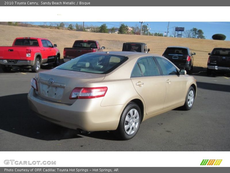 Sandy Beach Metallic / Bisque 2010 Toyota Camry
