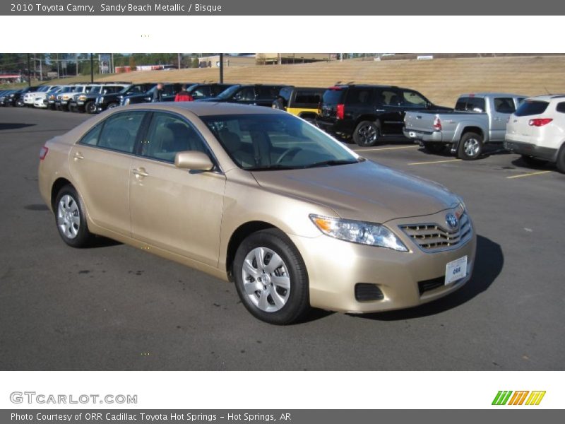 Sandy Beach Metallic / Bisque 2010 Toyota Camry