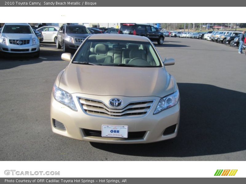Sandy Beach Metallic / Bisque 2010 Toyota Camry