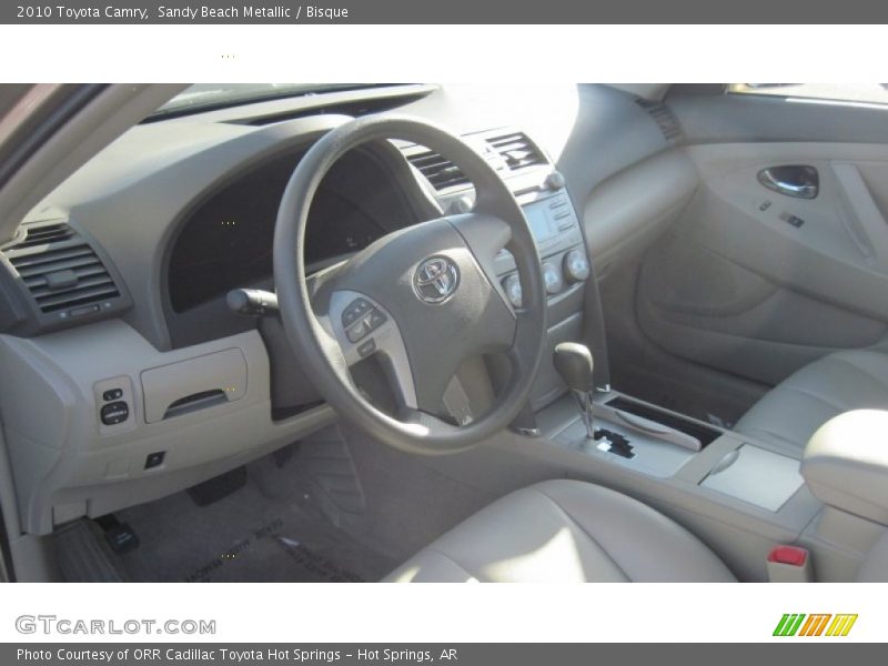 Sandy Beach Metallic / Bisque 2010 Toyota Camry