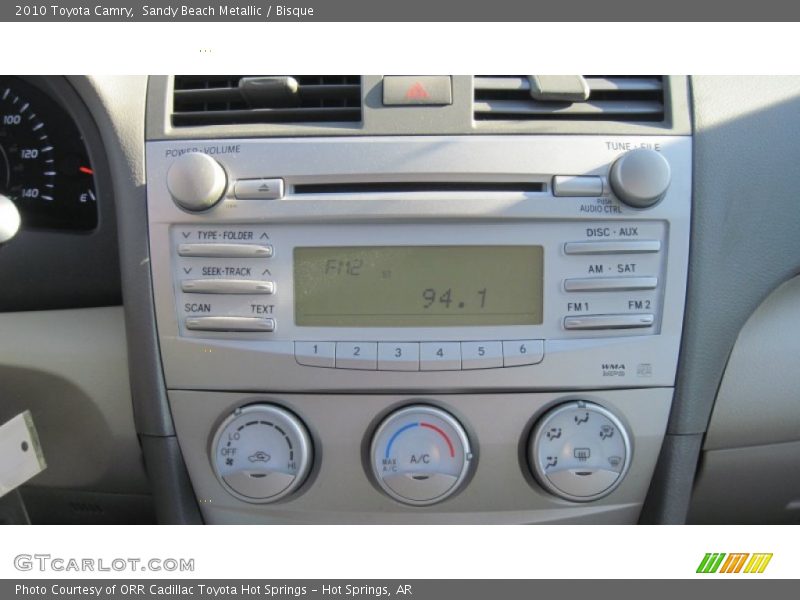Sandy Beach Metallic / Bisque 2010 Toyota Camry