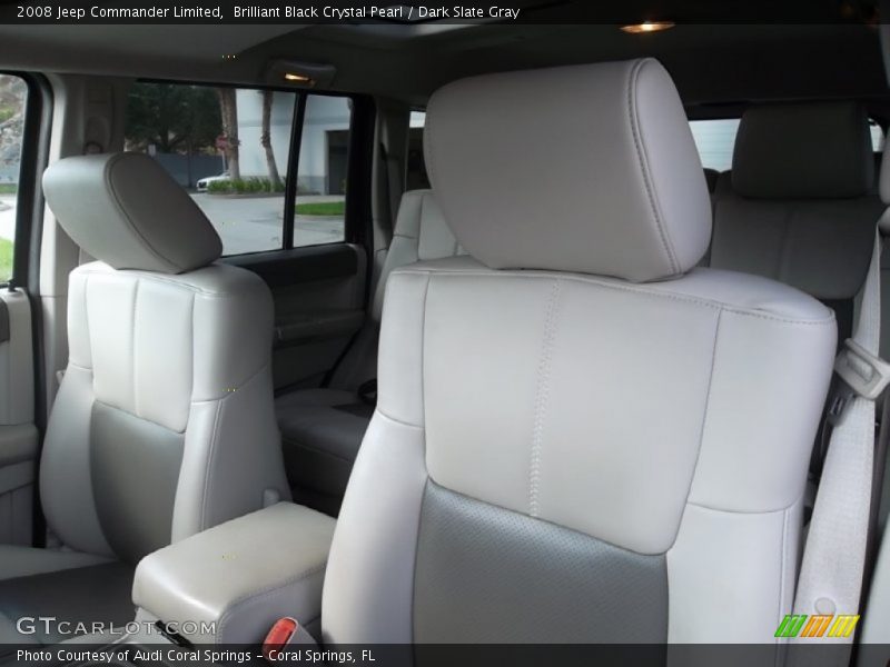 Brilliant Black Crystal Pearl / Dark Slate Gray 2008 Jeep Commander Limited