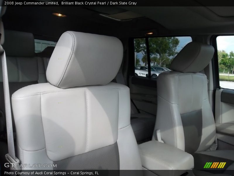 Brilliant Black Crystal Pearl / Dark Slate Gray 2008 Jeep Commander Limited