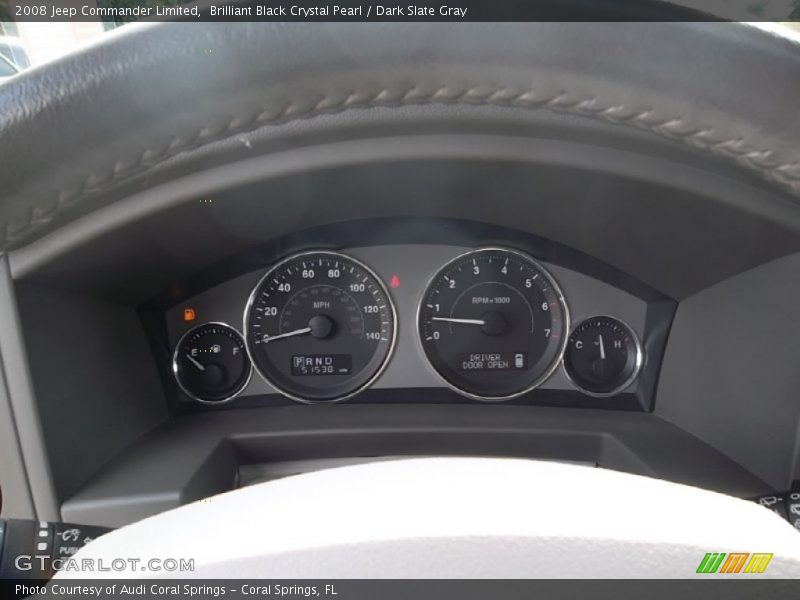  2008 Commander Limited Limited Gauges