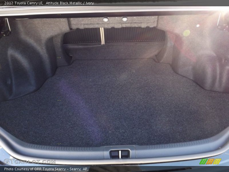 Attitude Black Metallic / Ivory 2012 Toyota Camry LE