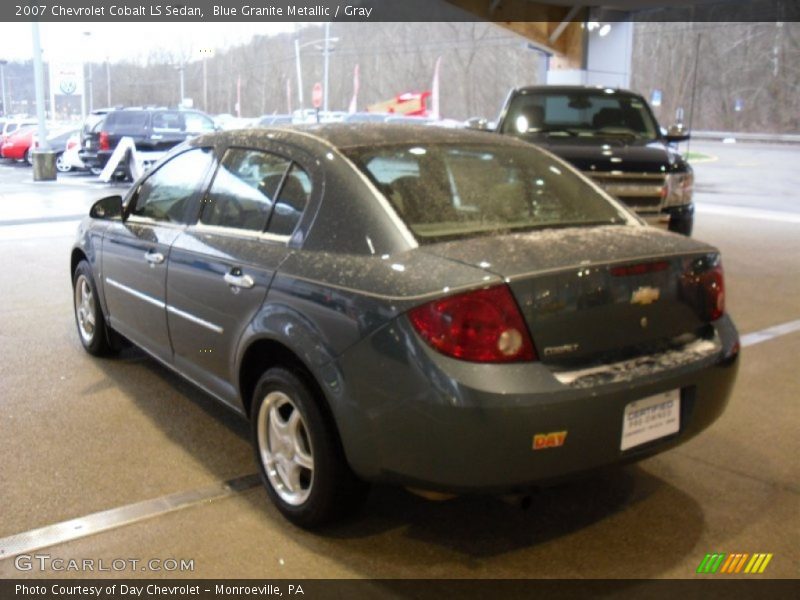Blue Granite Metallic / Gray 2007 Chevrolet Cobalt LS Sedan