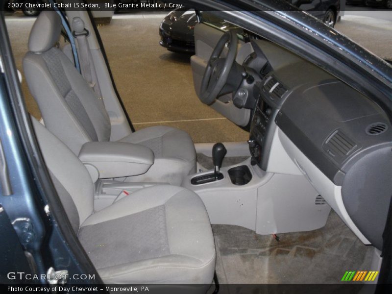 Blue Granite Metallic / Gray 2007 Chevrolet Cobalt LS Sedan
