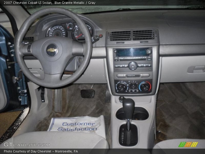 Blue Granite Metallic / Gray 2007 Chevrolet Cobalt LS Sedan