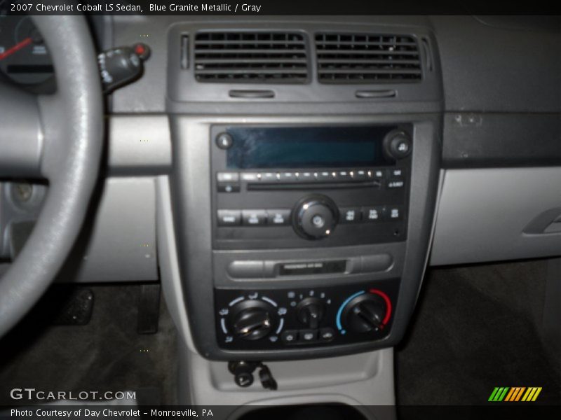 Blue Granite Metallic / Gray 2007 Chevrolet Cobalt LS Sedan