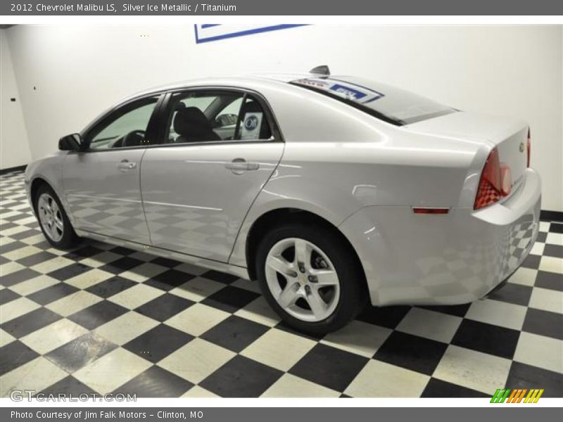 Silver Ice Metallic / Titanium 2012 Chevrolet Malibu LS
