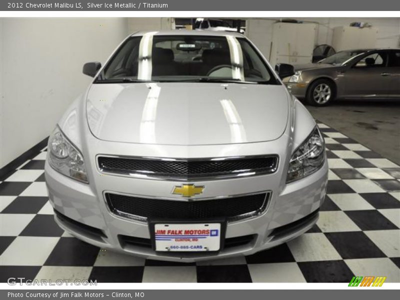 Silver Ice Metallic / Titanium 2012 Chevrolet Malibu LS