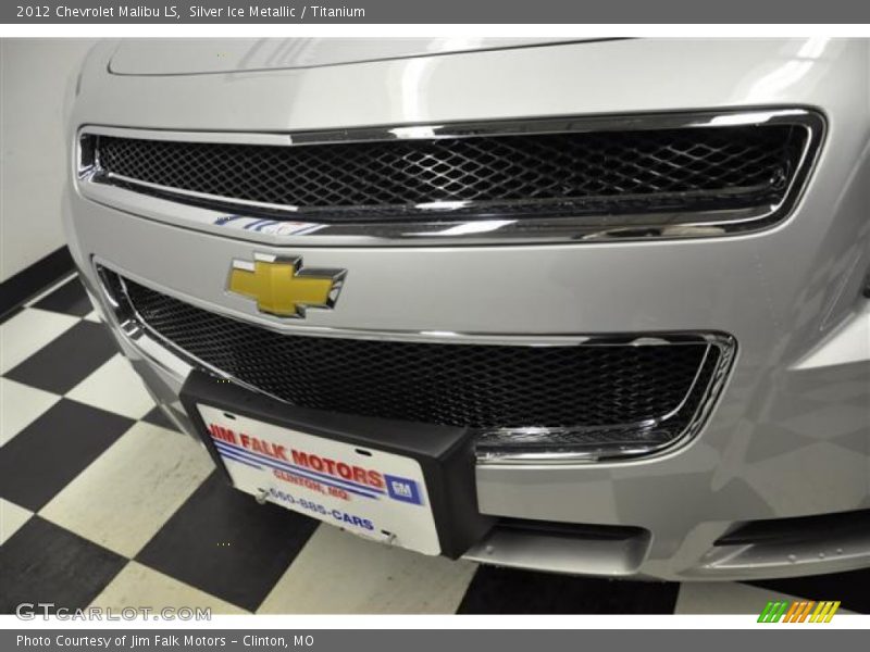 Silver Ice Metallic / Titanium 2012 Chevrolet Malibu LS