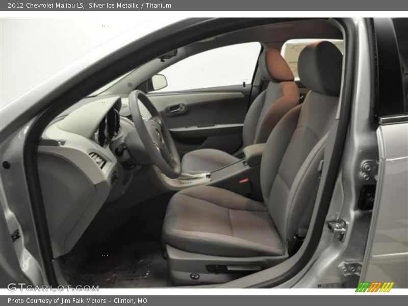 Silver Ice Metallic / Titanium 2012 Chevrolet Malibu LS