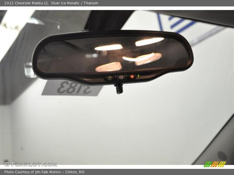 Silver Ice Metallic / Titanium 2012 Chevrolet Malibu LS