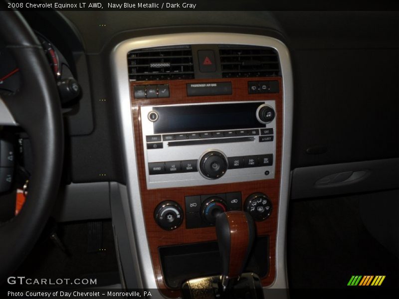 Navy Blue Metallic / Dark Gray 2008 Chevrolet Equinox LT AWD