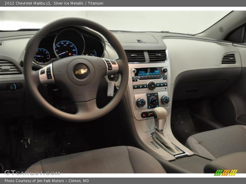 Silver Ice Metallic / Titanium 2012 Chevrolet Malibu LS