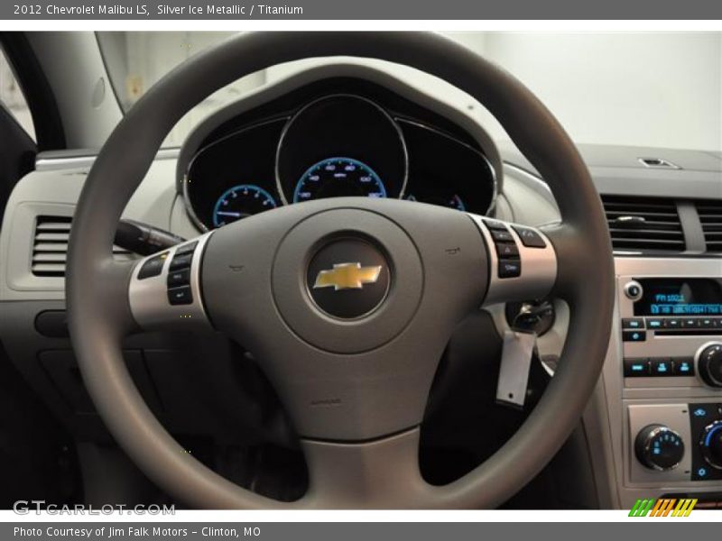 Silver Ice Metallic / Titanium 2012 Chevrolet Malibu LS