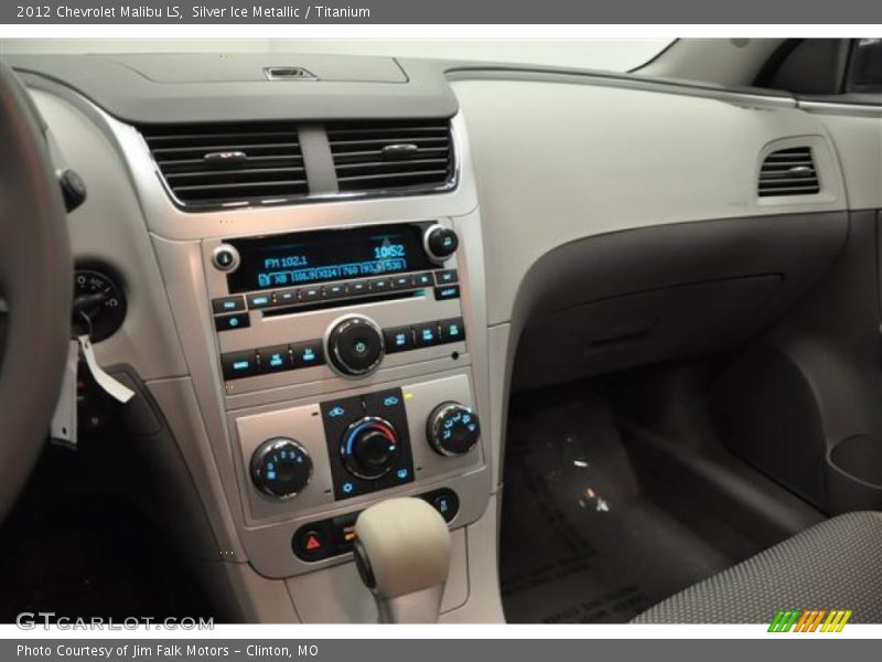 Silver Ice Metallic / Titanium 2012 Chevrolet Malibu LS