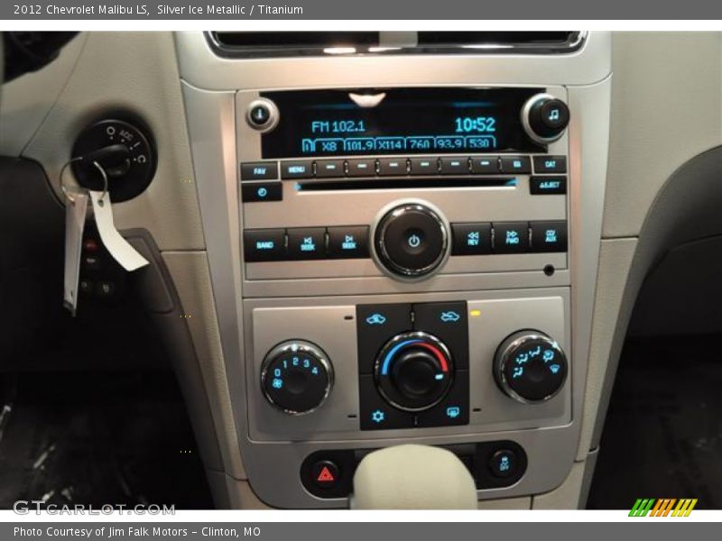 Silver Ice Metallic / Titanium 2012 Chevrolet Malibu LS