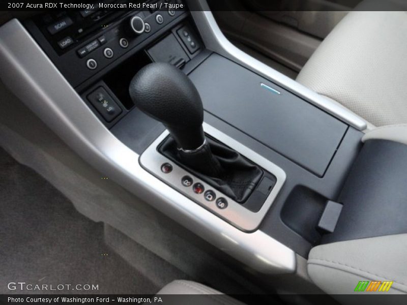Moroccan Red Pearl / Taupe 2007 Acura RDX Technology