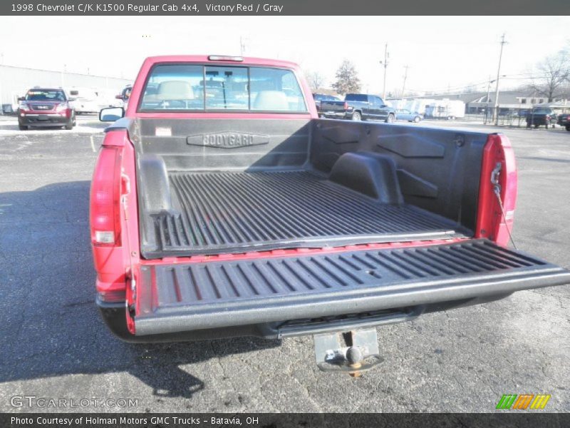 Victory Red / Gray 1998 Chevrolet C/K K1500 Regular Cab 4x4