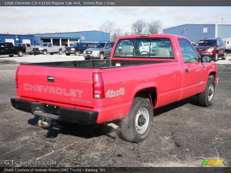  1998 C/K K1500 Regular Cab 4x4 Victory Red