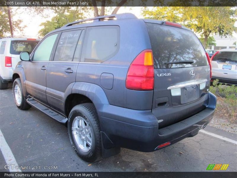 Blue Meridian Pearl / Ivory 2005 Lexus GX 470