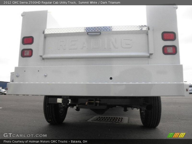 Summit White / Dark Titanium 2012 GMC Sierra 2500HD Regular Cab Utility Truck