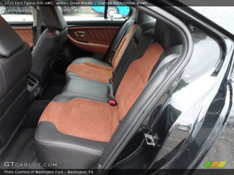  2010 Taurus SHO AWD Charcoal Black/Umber Brown Interior