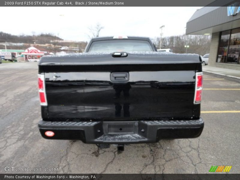 Black / Stone/Medium Stone 2009 Ford F150 STX Regular Cab 4x4