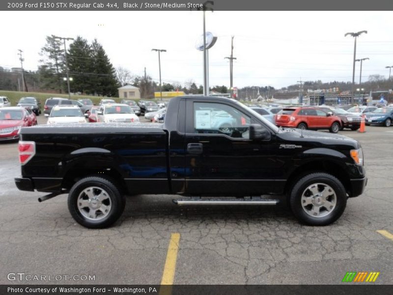  2009 F150 STX Regular Cab 4x4 Black