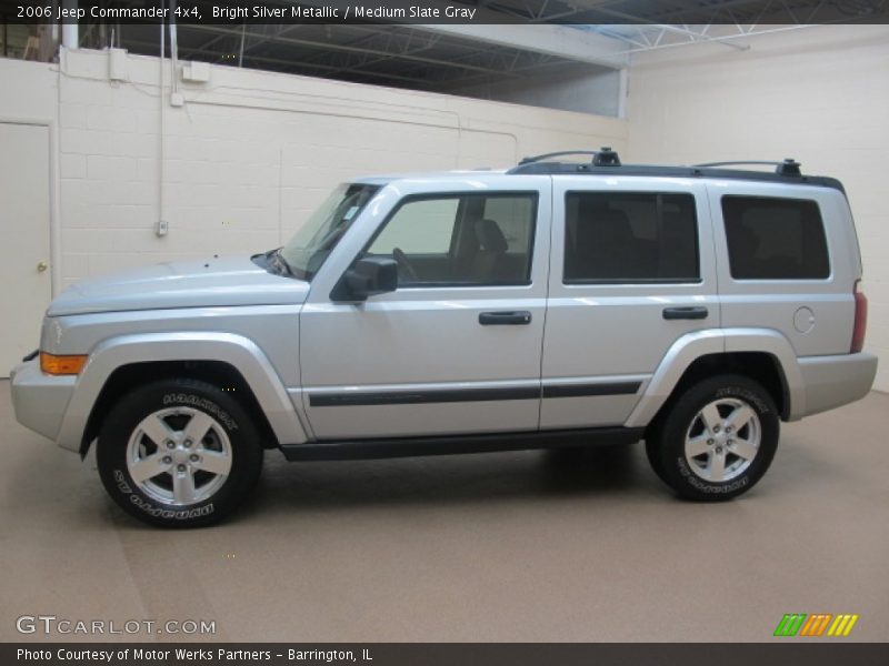 Bright Silver Metallic / Medium Slate Gray 2006 Jeep Commander 4x4