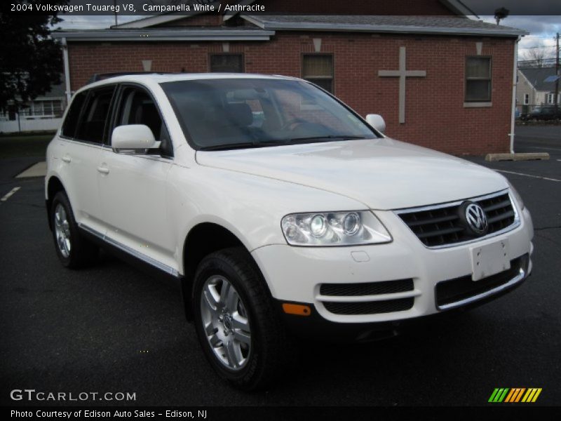 Campanella White / Anthracite 2004 Volkswagen Touareg V8