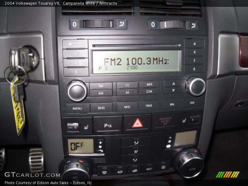 Campanella White / Anthracite 2004 Volkswagen Touareg V8