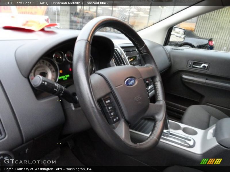 Cinnamon Metallic / Charcoal Black 2010 Ford Edge SEL AWD