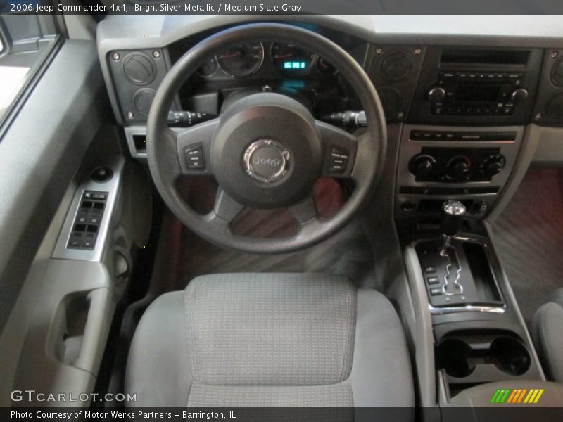 Bright Silver Metallic / Medium Slate Gray 2006 Jeep Commander 4x4