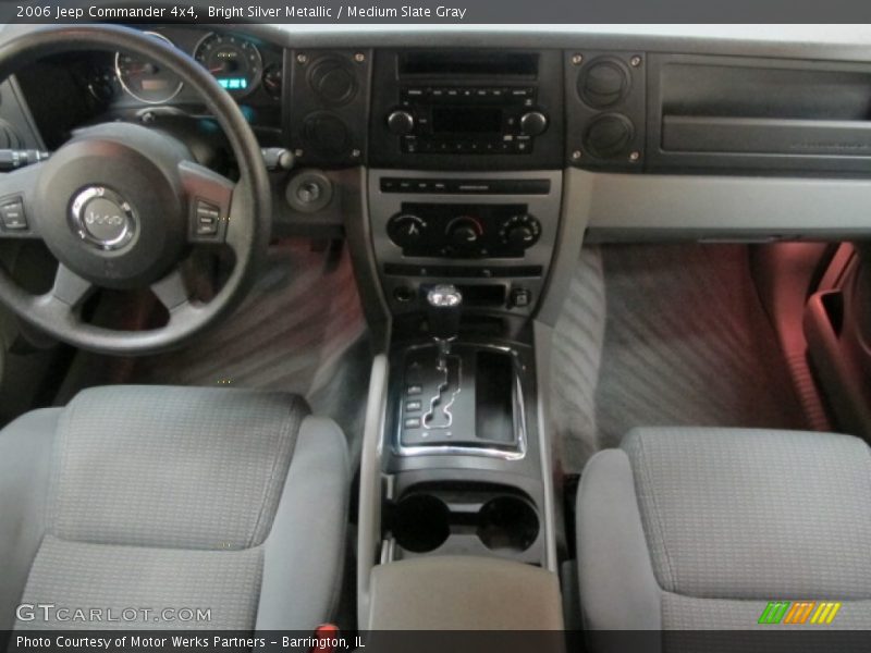 Bright Silver Metallic / Medium Slate Gray 2006 Jeep Commander 4x4