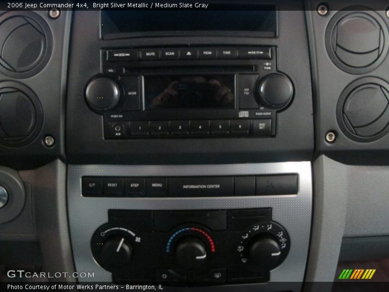 Bright Silver Metallic / Medium Slate Gray 2006 Jeep Commander 4x4