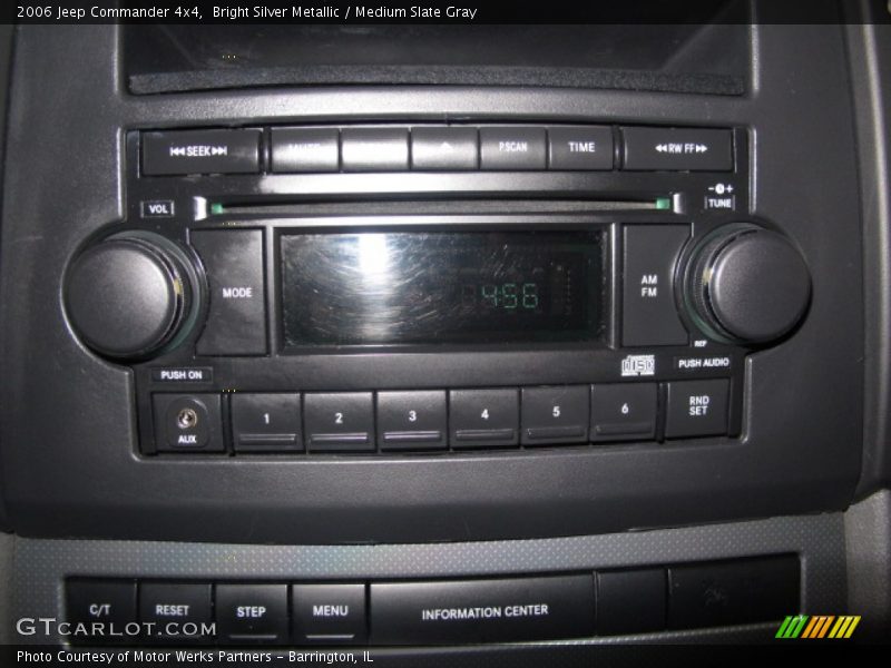 Bright Silver Metallic / Medium Slate Gray 2006 Jeep Commander 4x4