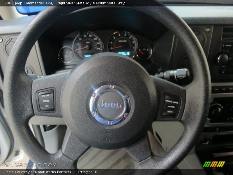 Bright Silver Metallic / Medium Slate Gray 2006 Jeep Commander 4x4