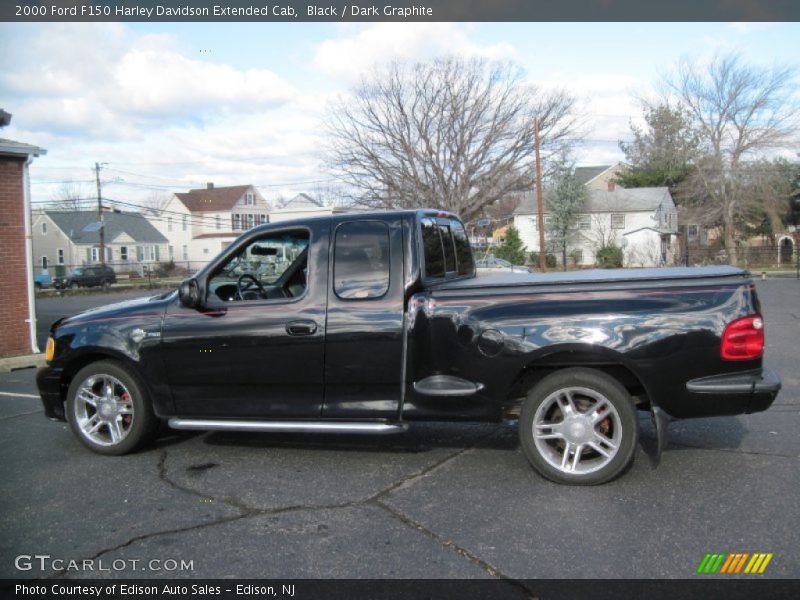 Black / Dark Graphite 2000 Ford F150 Harley Davidson Extended Cab