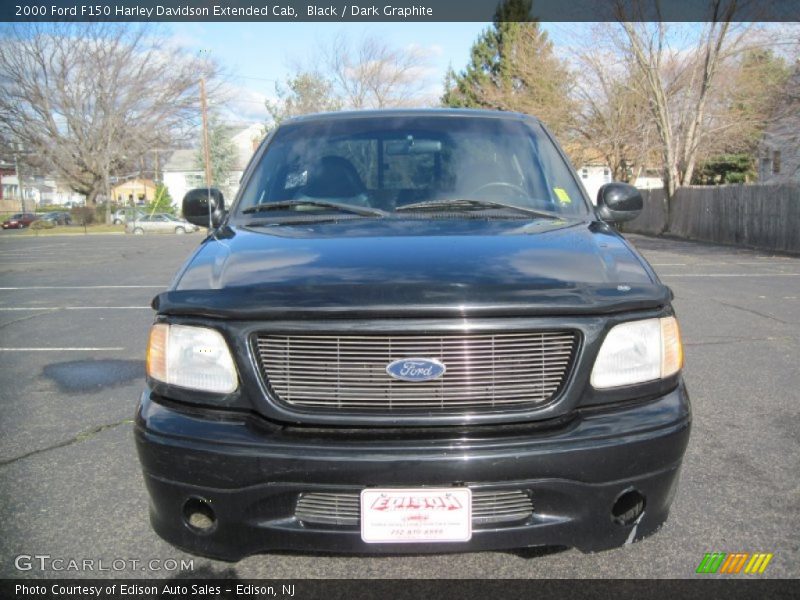 Black / Dark Graphite 2000 Ford F150 Harley Davidson Extended Cab