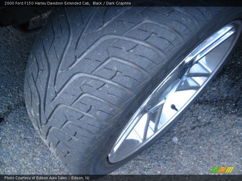 Black / Dark Graphite 2000 Ford F150 Harley Davidson Extended Cab
